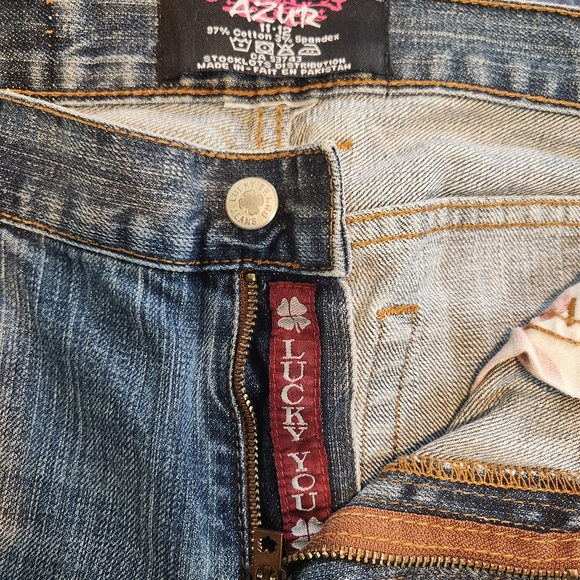 Midlength Women's Denim Shorts - Picture 2 of 2